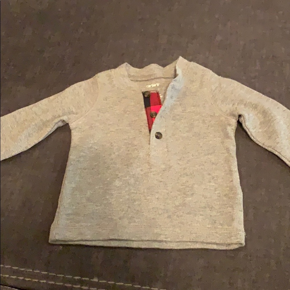 Baby boy carts long sleeve brand new